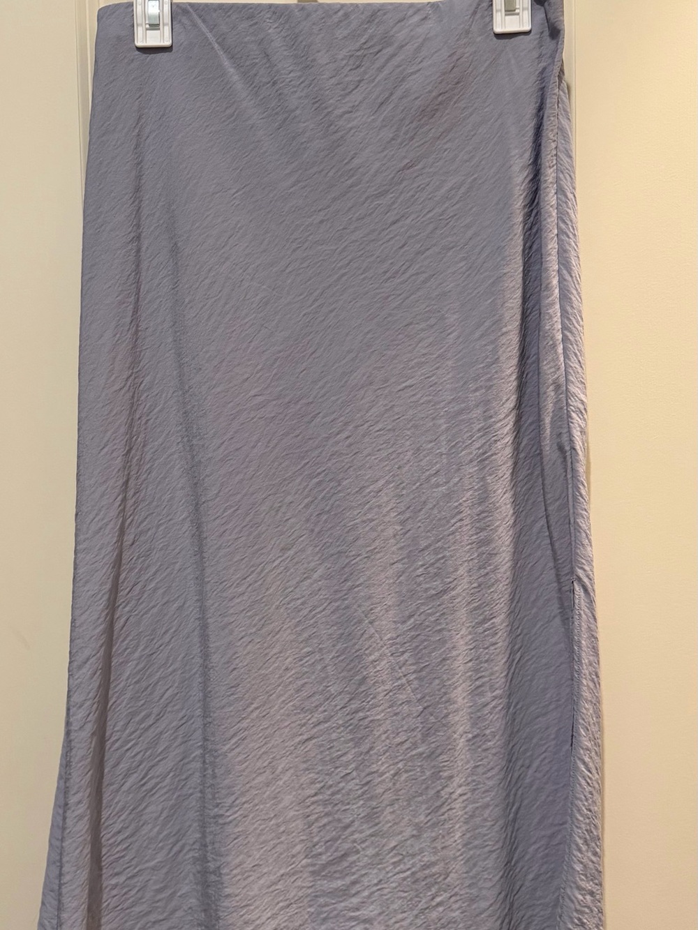 Madewell Lavender Midi A-Line Skirt